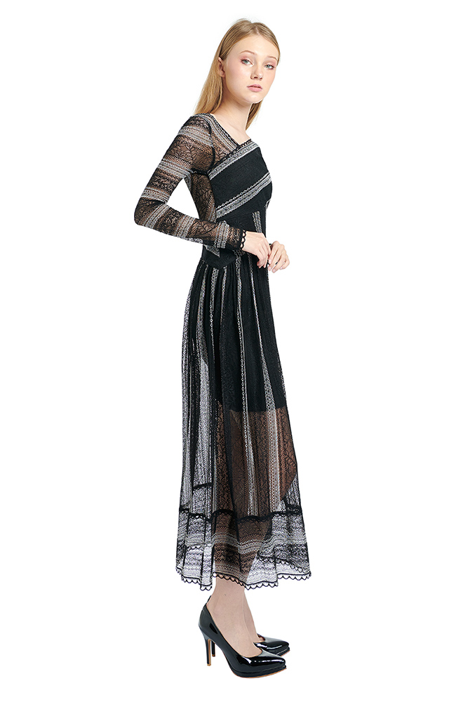 side view of the dress